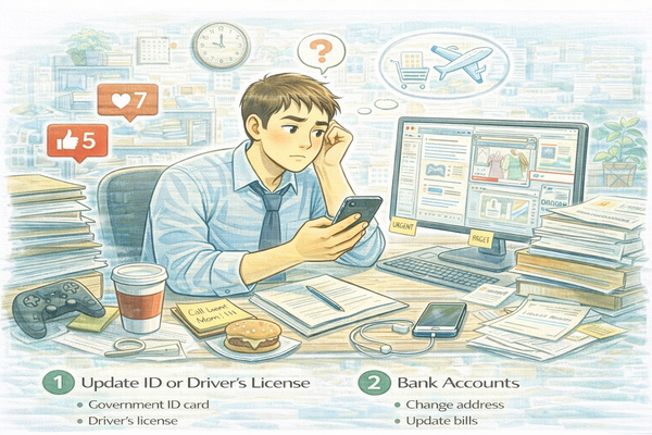 업무 속도가 느려지는 습관을 보여주는 업무 중 자주 멈추는 직장인의 모습