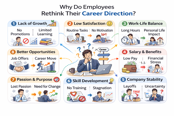 직장인이 커리어 방향을 고민하게 되는 이유 구조 설명 이미지